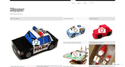 Desktop Screenshot of 3dpaper.com